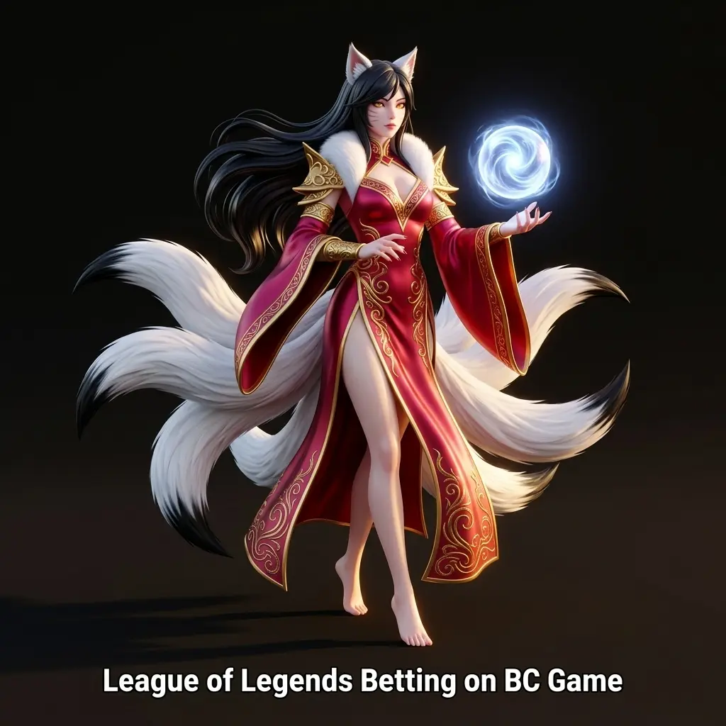 League of Legends betting markets on BC Game covering LCK, LEC, LPL and World Championship events